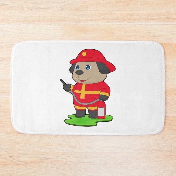 Item preview, Dog Firefighter Fire extinguisher Fire department designed and sold by Snabdesign84.