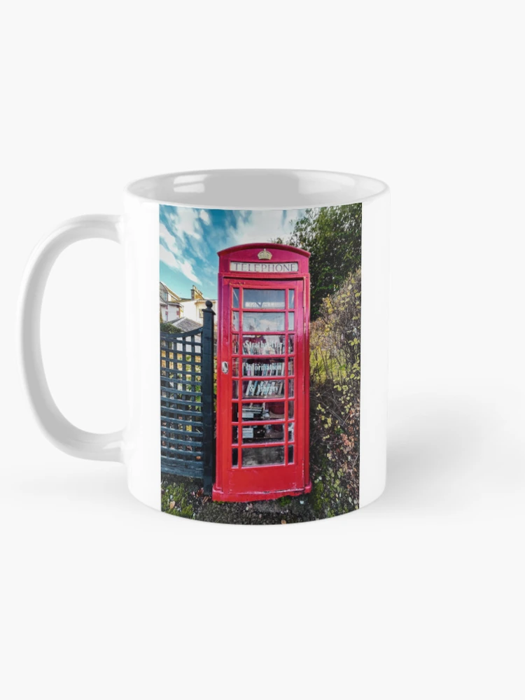 Thumbnail 5 of 6, Coffee Mug, Strathpeffer Community Library designed and sold by RJW Images.