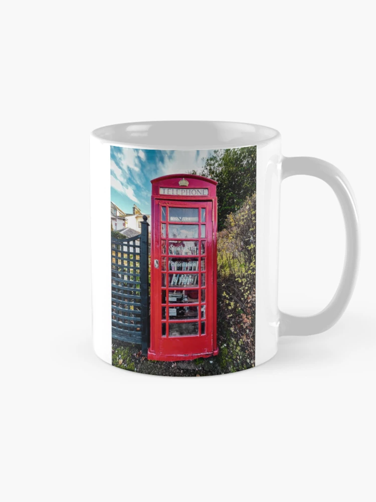 Thumbnail 3 of 6, Coffee Mug, Strathpeffer Community Library designed and sold by RJW Images.