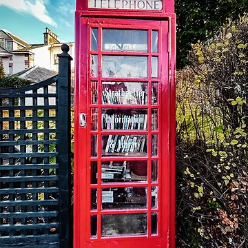 Artwork thumbnail, Strathpeffer Community Library by RJW Images