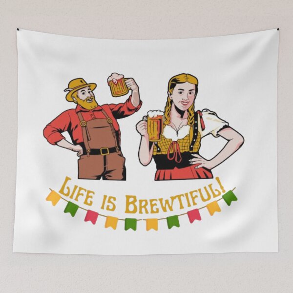 Item preview, Life is Brewtiful! designed and sold by The Third House.