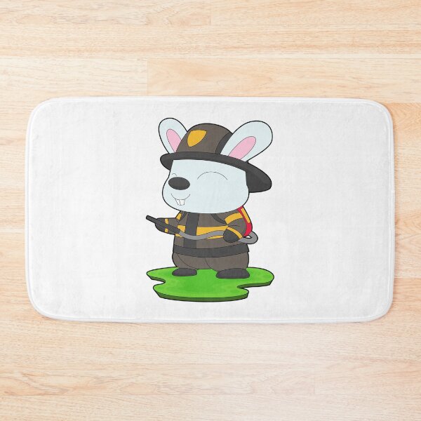 Item preview, Rabbit Firefighter Fire extinguisher Fire department designed and sold by Snabdesign84.