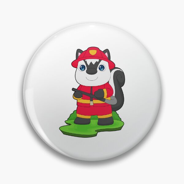 Item preview, Skunk Firefighter Fire hose Fire department designed and sold by Snabdesign84.