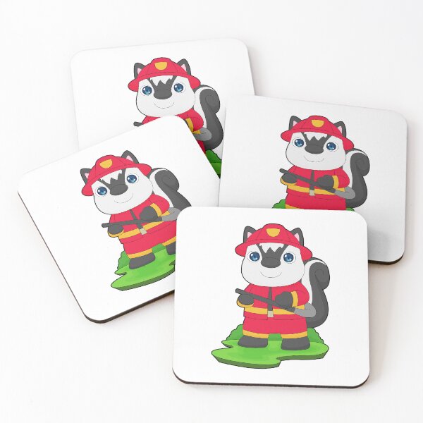Item preview, Skunk Firefighter Fire hose Fire department designed and sold by Snabdesign84.