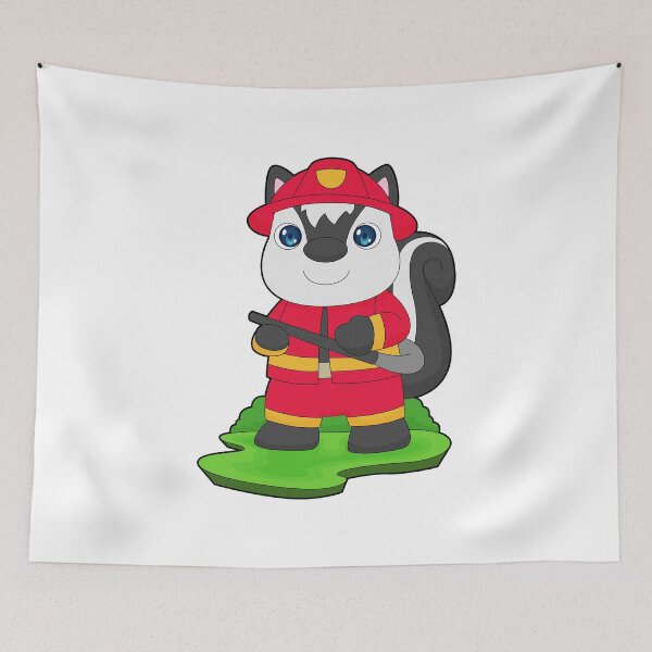 Item preview, Skunk Firefighter Fire hose Fire department designed and sold by Snabdesign84.