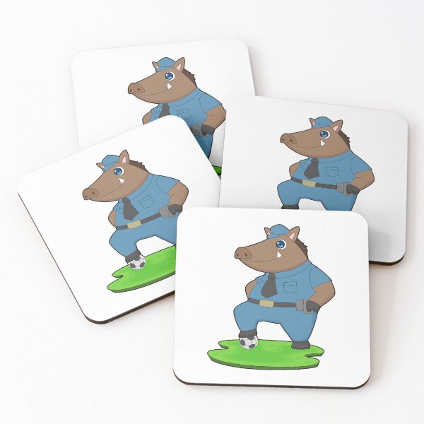 Item preview, Boar Cop Soccer Police designed and sold by Snabdesign84.