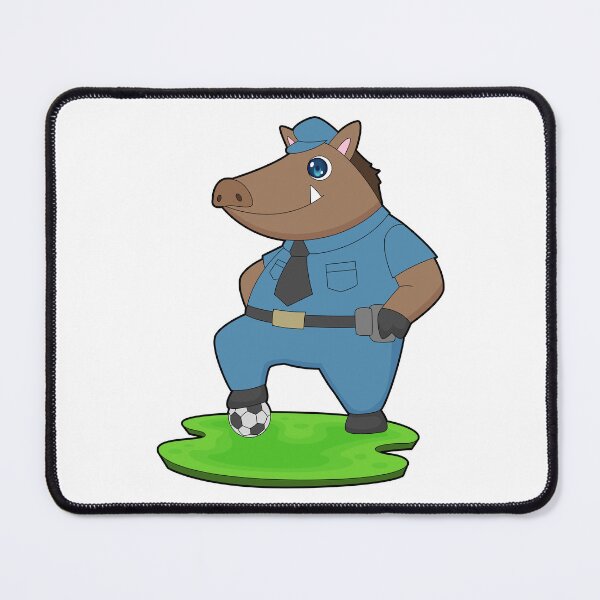 Item preview, Boar Cop Soccer Police designed and sold by Snabdesign84.