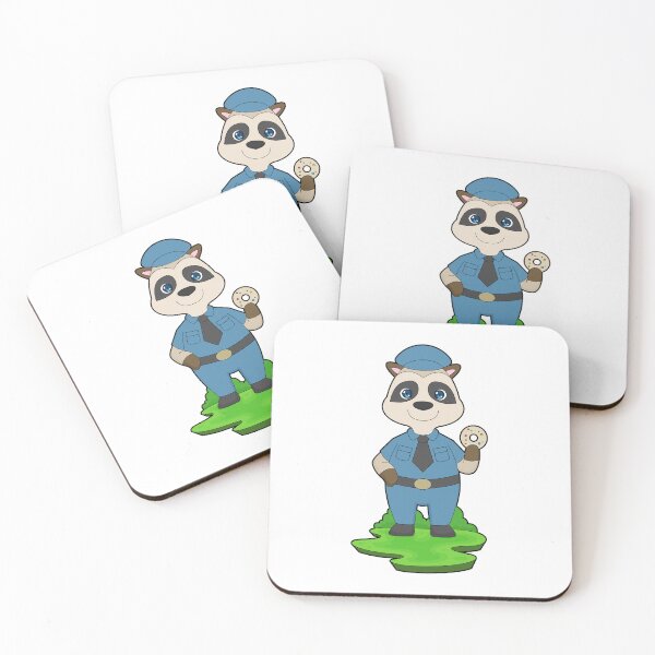 Item preview, Meerkat Cop Donut Police designed and sold by Snabdesign84.