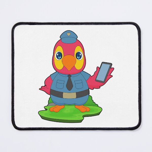 Item preview, Parrot Cop Smartphone Police designed and sold by Snabdesign84.