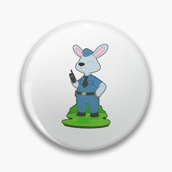 Artikelvorschau, Hase Polizist Mikrofon Polizei entworfen und verkauft von Snabdesign84.