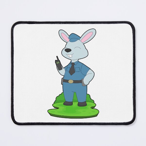 Item preview, Rabbit Cop Microphone Police designed and sold by Snabdesign84.