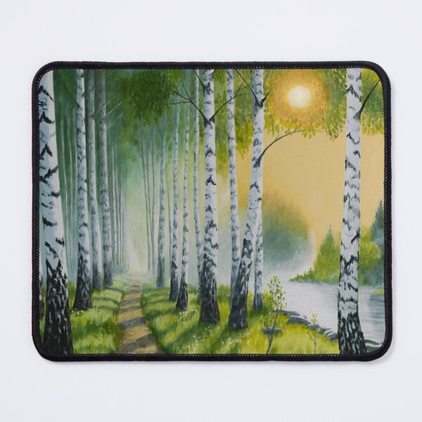 Item preview, Misty Birch Forest Path designed and sold by Veikko Suikkanen.