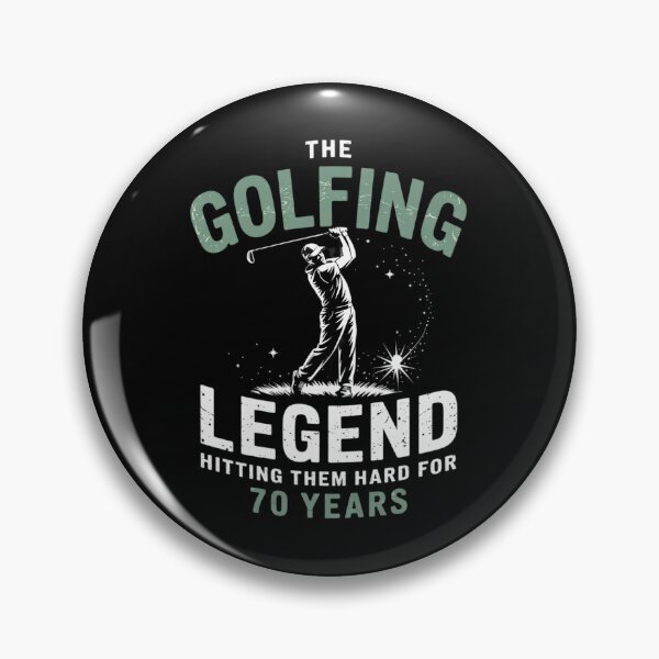 Item preview, Golfer Legend 70th Birthday Golf Player 70 Years Golfing designed and sold by joyouartArt.