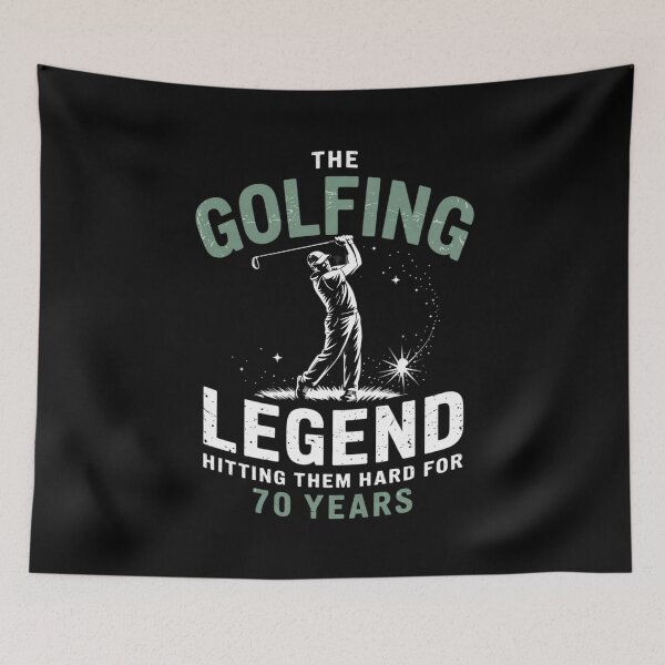 Item preview, Golfer Legend 70th Birthday Golf Player 70 Years Golfing designed and sold by joyouartArt.