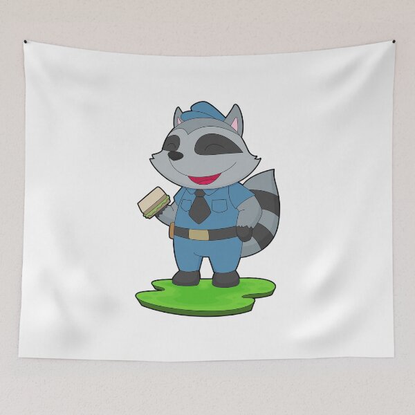 Item preview, Raccoon Cop Sandwich Police designed and sold by Snabdesign84.