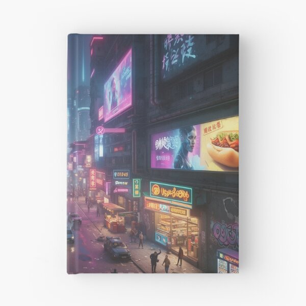 Item preview, Cyberpunk Night City, Songbird thinks about the future designed and sold by aykiradesigns.