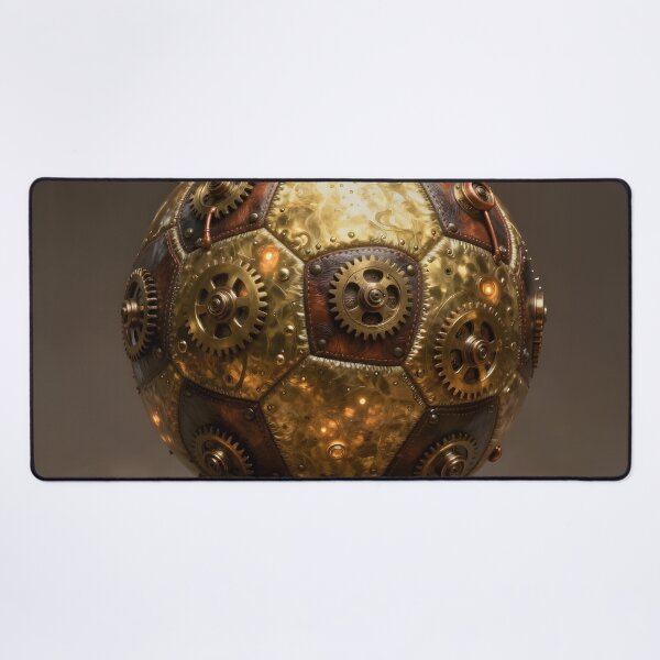 Artikelvorschau, Industrieller Steampunk-Fußball – Vintage-Fußball-Ästhetik entworfen und verkauft von Marcu Ioachim.