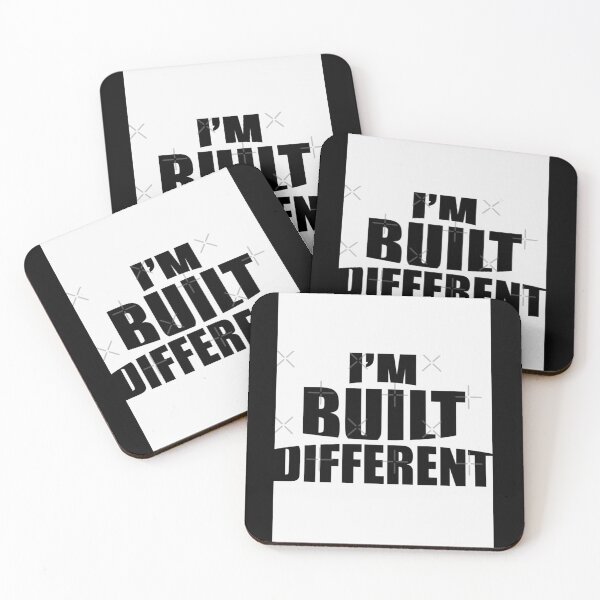Item preview, Built Different – Bold Confidence Statement Design designed and sold by MarketInk/Shop.
