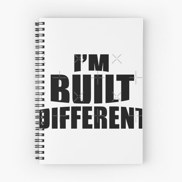 Item preview, Built Different – Bold Confidence Statement Design designed and sold by MarketInk/Shop.
