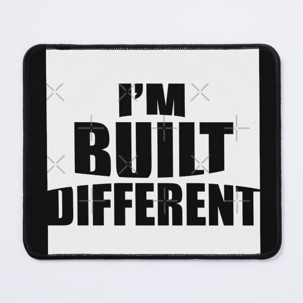Item preview, Built Different – Bold Confidence Statement Design designed and sold by MarketInk/Shop.
