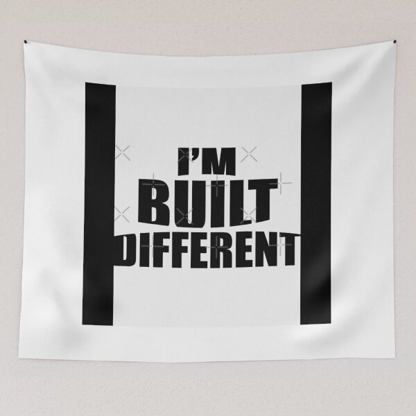 Item preview, Built Different – Bold Confidence Statement Design designed and sold by MarketInk/Shop.