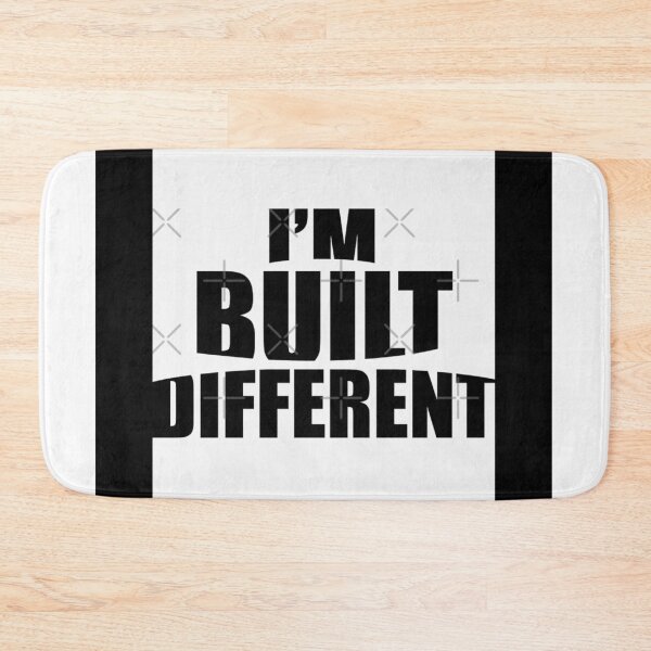 Item preview, Built Different – Bold Confidence Statement Design designed and sold by MarketInk/Shop.