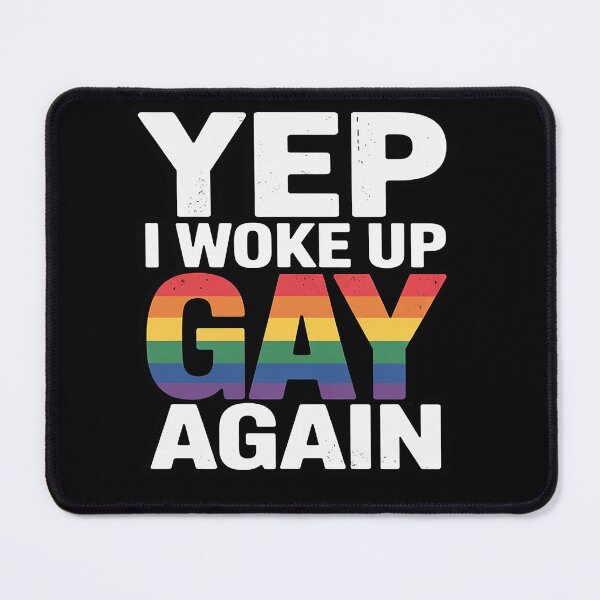 Item preview, Woke Up Gay - Pride Rainbow Queer Gay CSD Party LGBTQ designed and sold by angolinnArt.