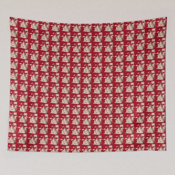 Item preview,  3D Castle Label – UK Flag Minimal Art, designed and sold by PaintMeWorld.