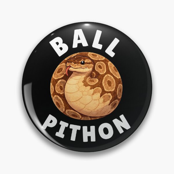 Item preview, Funny Ball Python Pun - Cute Snake Wordplay Design designed and sold by Maryna_Reine.