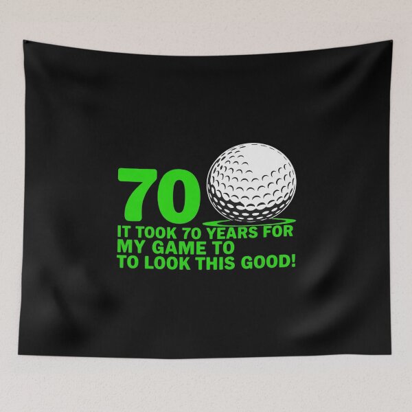 Item preview, Golfing Quote Golf 70th Birthday designed and sold by joyouartArt.