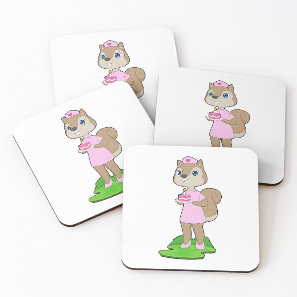 Item preview, Squirrel Birthday Nurse designed and sold by Snabdesign84.