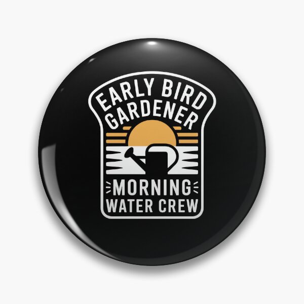 Artikelvorschau, Early Bird Gardener Morning Water Crew entworfen und verkauft von MooonTees.