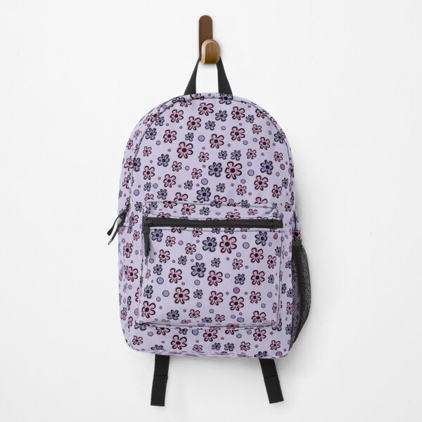 Item preview, Cute Doodle Floral Seamless Pattern with Hearts and Texture designed and sold by SylvieVibes.