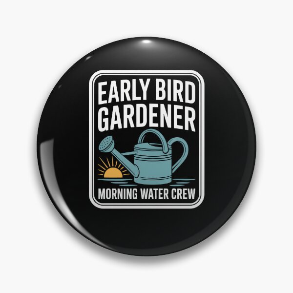 Artikelvorschau, Early Bird Gardener Morning Water Crew entworfen und verkauft von MooonTees.