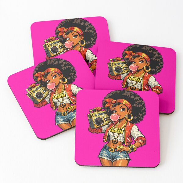 Item preview, Cute Ballon NY Radio Girl Cartoon Style designed and sold by Arte Cartoon From TagTeam Group.