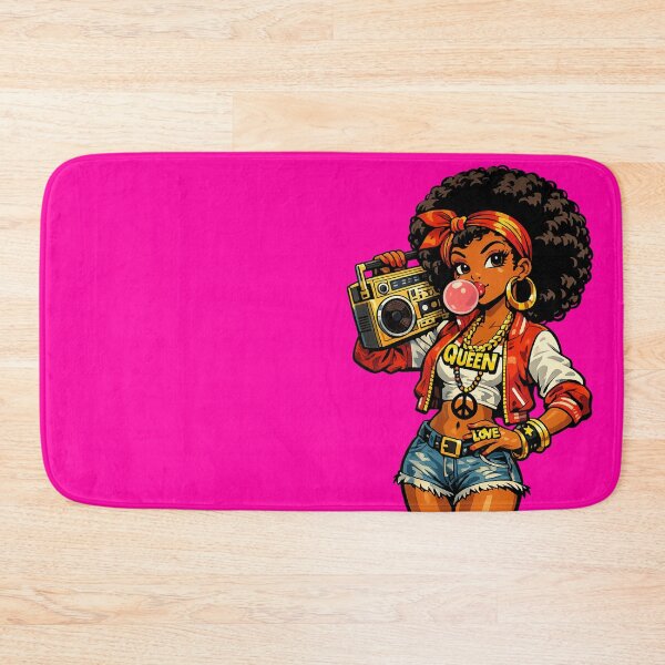 Item preview, Cute Ballon NY Radio Girl Cartoon Style designed and sold by Arte Cartoon From TagTeam Group.
