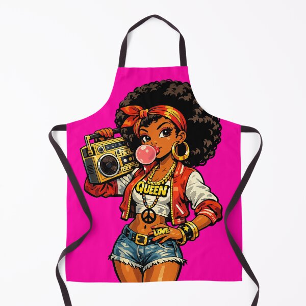 Item preview, Cute Ballon NY Radio Girl Cartoon Style designed and sold by Arte Cartoon From TagTeam Group.