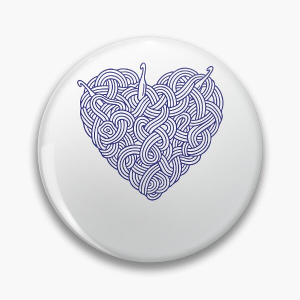 Item preview, Crochet Lover Heart Yarn Funny Crocheting Crochet designed and sold by LuminOrb.