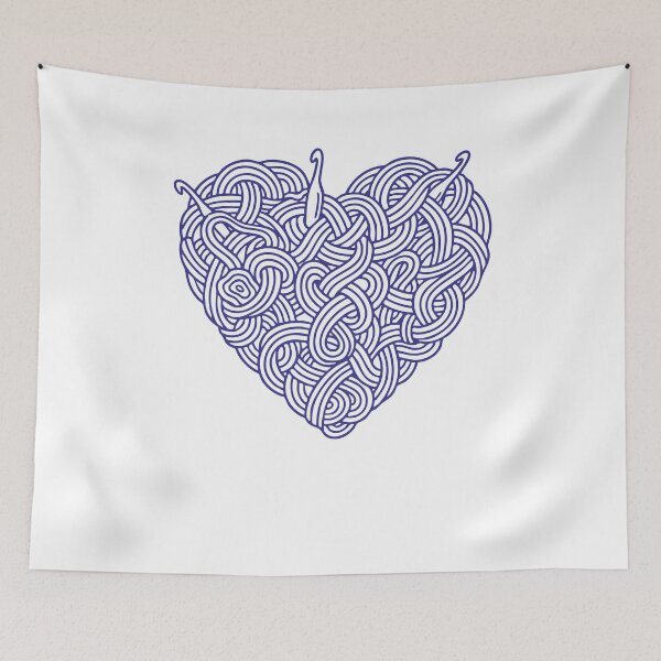 Item preview, Crochet Lover Heart Yarn Funny Crocheting Crochet designed and sold by LuminOrb.