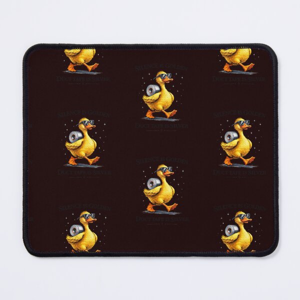 Item preview, Silence is Golden Duck designed and sold by zbigniewcz.