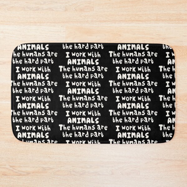 Item preview, Zookeeper Life Animals Are The Easy Part designed and sold by PrettylittlepastelUk.