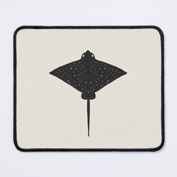 Item preview, Spotted sting ray - black green cream designed and sold by Vaekra.