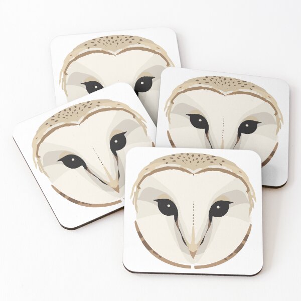 Item preview, Barn Owl Face designed and sold by NogiArt.