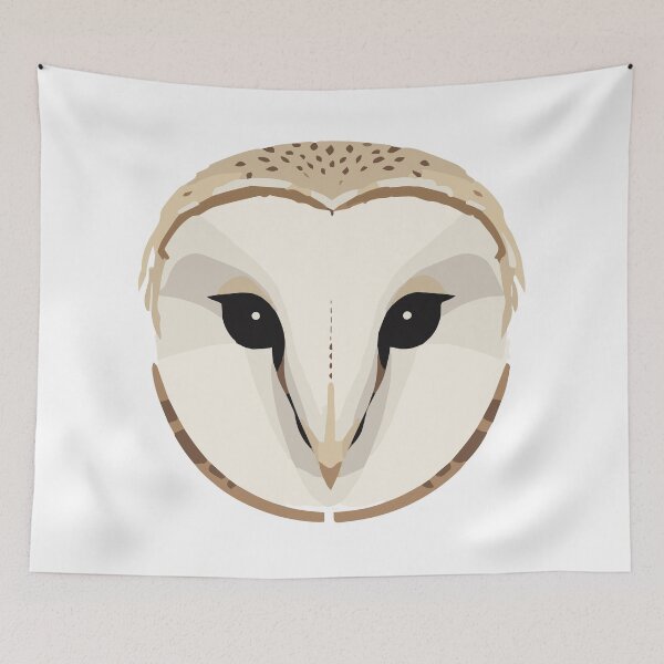 Item preview, Barn Owl Face designed and sold by NogiArt.