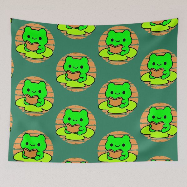 Item preview, Adorable Kawaii Frog – Cute and Fun Design | Cute Art designed and sold by AstronautMerch.
