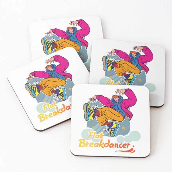 Item preview, Breakdance Groove: Flat Design Fun designed and sold by Arte Cartoon From TagTeam Group.