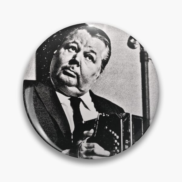 Item preview, Anibal Troilo Tango Wall Art – Bandoneon Portrait, Buenos Aires, Black and White Retro Vintage Music Print designed and sold by Espiritus-Tango.