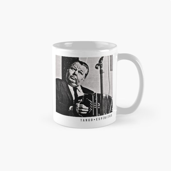 Item preview, Anibal Troilo Tango Wall Art – Bandoneon Portrait, Buenos Aires, Black and White Retro Vintage Music Print designed and sold by Espiritus-Tango.