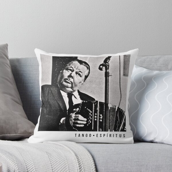 Item preview, Anibal Troilo Tango Wall Art – Bandoneon Portrait, Buenos Aires, Black and White Retro Vintage Music Print designed and sold by Espiritus-Tango.