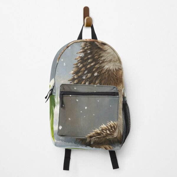 Item preview, Cute Hedgehog and Snowdrop – Spring Awakening Illustration designed and sold by Darlin8888.